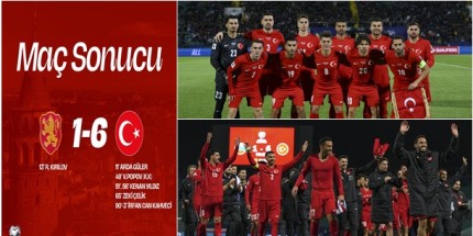 Milli Takım’dan Bulgaristan’a Gol Yağmuru: 6-1